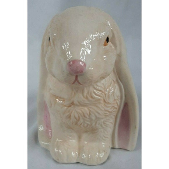 Ceramic Bunny Planter - Picture 1 of 4